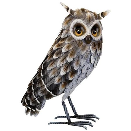 REGAL ART & GIFT Regal Art & Gift REGAL12449 Grey Horned Owl Standing REGAL12449
